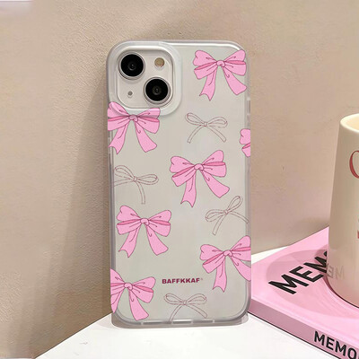 Love Heart telefonska torbica za iPhone 13 Torbica za iPhone 11 15 16 12 14 Pro Max Mini otporna na udarce, prozirna, prozirna, meka navlaka