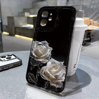 Lotus Flower Διάφανη Θήκη τηλεφώνου για iPhone 11 Θήκη iPhone 13 14 12 15 16 Pro Max XR XS X 7 8 Plus SE 2020 Αντικραδασμικό κάλυμμα