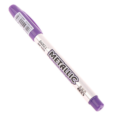 1kom/lot DIY metalne vodootporne trajne flomastere, zlatne i srebrne za crtanje, pribor za učenike, flomasteri za rukotvorine