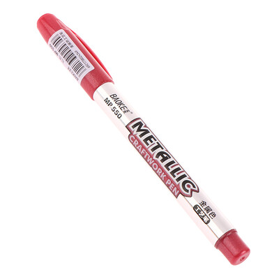 1kom/lot DIY metalne vodootporne trajne flomastere, zlatne i srebrne za crtanje, pribor za učenike, flomasteri za rukotvorine