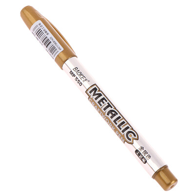 1kom/lot DIY metalne vodootporne trajne flomastere, zlatne i srebrne za crtanje, pribor za učenike, flomasteri za rukotvorine