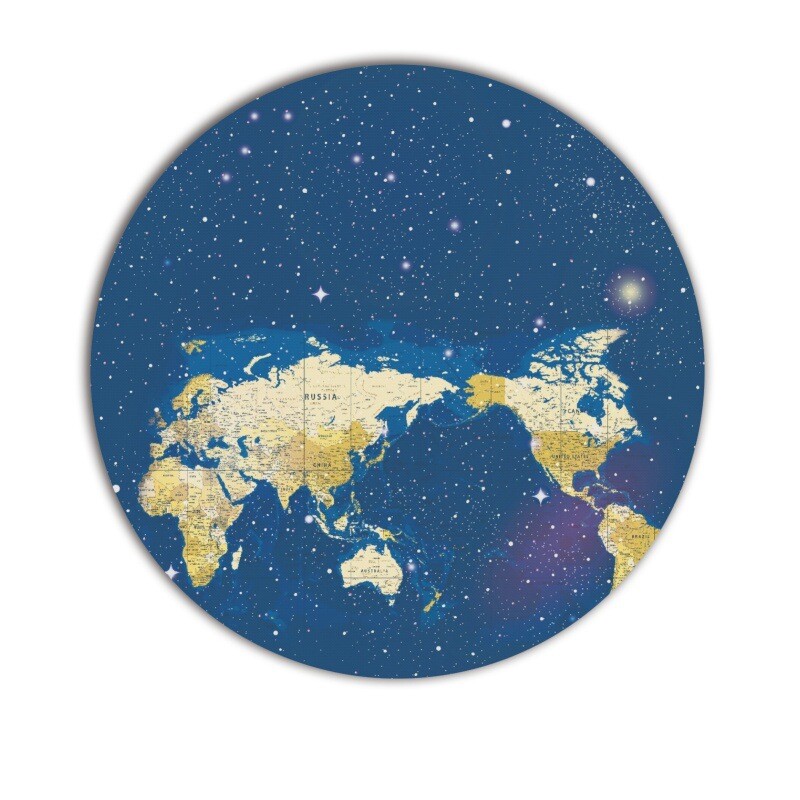 Okrugla podloga za miša, podloga za uredski stol, podloga za igranje, element karte, dizajn slike, podloga za miša, prekogranična izravna tvornička prodaja