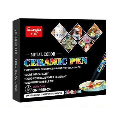 Комплект маркери с акрилна боя Цветна акрилна писалка за скрапбукинг на платно