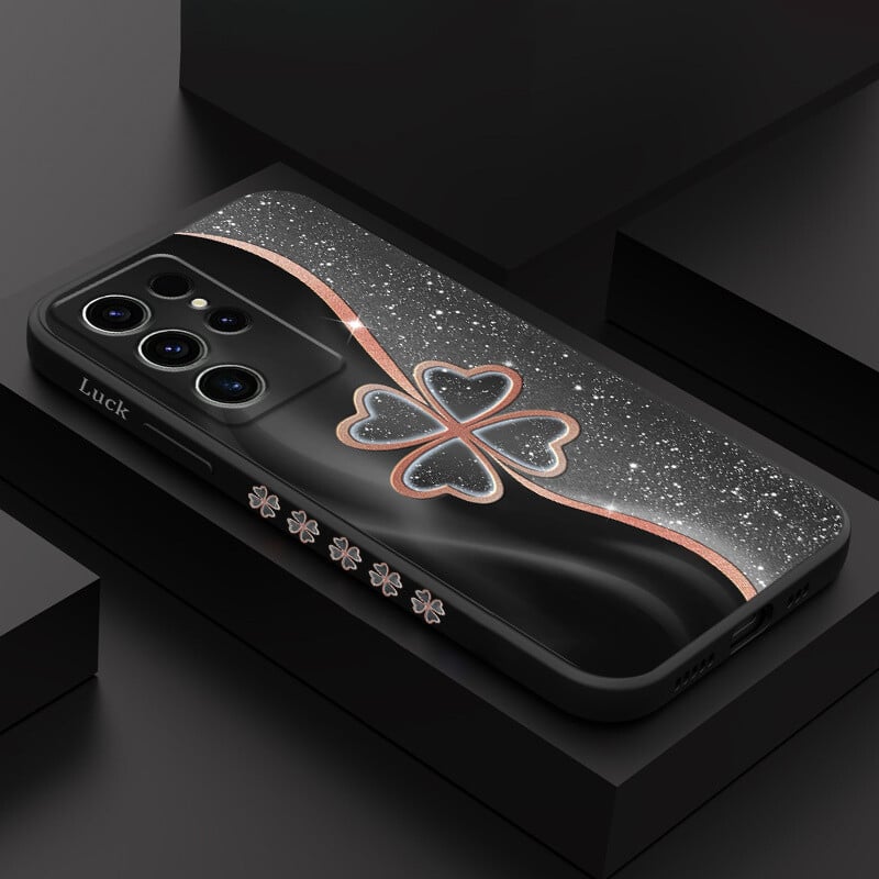 Калъф за телефон Lucky Grass за Samsung Galaxy S24 S23 S22 S21 S20 S10 S10E Ultra Plus FE Note 20 Ultra 10 Plus Cover