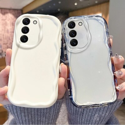 Clear TPU Wave Soft Case Για Samsung A55 A54 5G A 54 A53 A35 A34 A52S A52 A51 A15 A14 A13 A50 A32 A30 A24 A22 A23 A12 Κάλυμμα θήκης