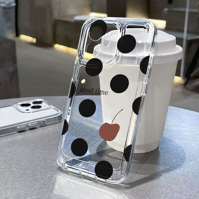 Сладък розов калъф за телефон с лък за iPhone 15 Калъф iPhone 11 13 12 14 16 Pro Max XR XS X 7 8 Plus SE 2020 Удароустойчив мек бантик