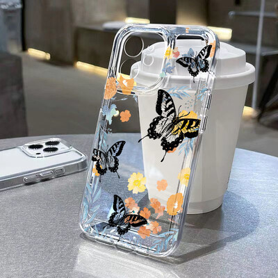 Сладък розов калъф за телефон с лък за iPhone 15 Калъф iPhone 11 13 12 14 16 Pro Max XR XS X 7 8 Plus SE 2020 Удароустойчив мек бантик