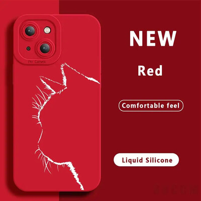 Husă pentru telefon cu pictură în ulei pentru iPhone 15 Pro Max 14 13 12 11 Mini XS X XR SE 2022 7 8 Plus Husă din silicon moale mat antișoc