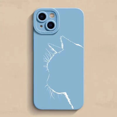 Husă pentru telefon cu pictură în ulei pentru iPhone 15 Pro Max 14 13 12 11 Mini XS X XR SE 2022 7 8 Plus Husă din silicon moale mat antișoc