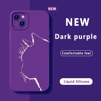 Husă pentru telefon cu pictură în ulei pentru iPhone 15 Pro Max 14 13 12 11 Mini XS X XR SE 2022 7 8 Plus Husă din silicon moale mat antișoc