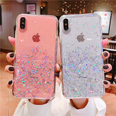 Θήκη Glitter Luxury Soft Phone Για iPhone 13 mini 12 Pro 11 ProMax για iPhone XR XS Max X 8 7 6s 6 Plus TPU Back Cover Case