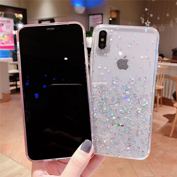 Θήκη Glitter Luxury Soft Phone Για iPhone 13 mini 12 Pro 11 ProMax για iPhone XR XS Max X 8 7 6s 6 Plus TPU Back Cover Case