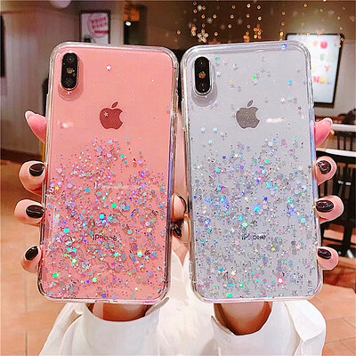 Θήκη Glitter Luxury Soft Phone Για iPhone 13 mini 12 Pro 11 ProMax για iPhone XR XS Max X 8 7 6s 6 Plus TPU Back Cover Case