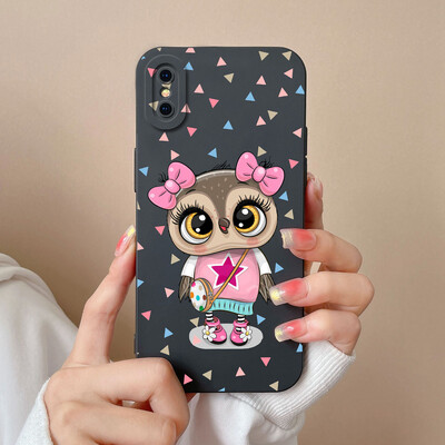 Skirtas iPhone X XR XS Max Case Heart minkštas skystas silikoninis fotoaparato apsauginis dangtelis Apple iPhoneX XR XSMax Funda For Girls
