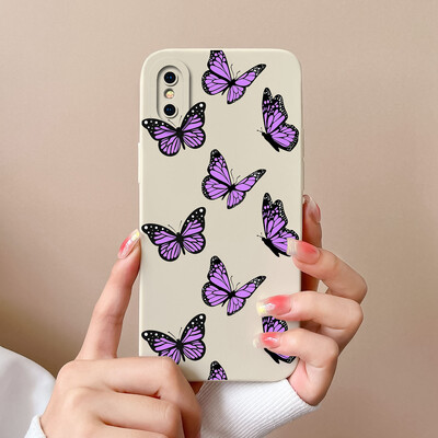 Skirtas iPhone X XR XS Max Case Heart minkštas skystas silikoninis fotoaparato apsauginis dangtelis Apple iPhoneX XR XSMax Funda For Girls