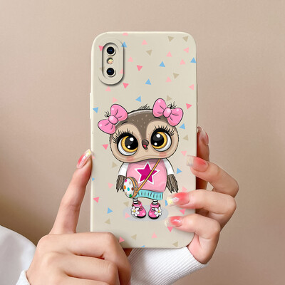 Skirtas iPhone X XR XS Max Case Heart minkštas skystas silikoninis fotoaparato apsauginis dangtelis Apple iPhoneX XR XSMax Funda For Girls