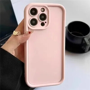 Telefono dėklas skirtas iPhone 16 15 14 11 12 13 Pro Max Mini 7 8 Plus XR XS Max X SE 2022 16Pro Soft TPU pastorintas apsauginis galinis dangtelis