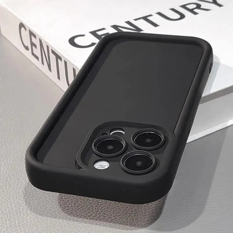 Telefonska torbica za iPhone 16 15 14 11 12 13 Pro Max Mini 7 8 Plus XR XS Max X SE 2022 16Pro Mekani TPU zadebljani zaštitni stražnji poklopac