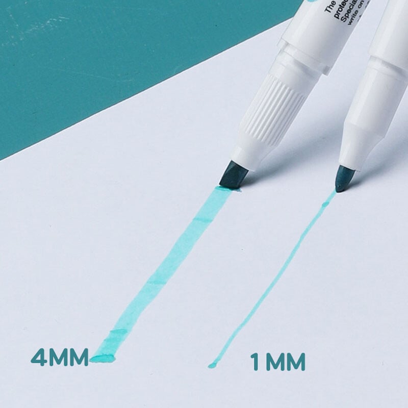 5/10 Boja Olovka za označavanje s dvostrukom glavom Art Markeri Kawaii Japanske meke fluorescentne olovke za školske i uredske materijale