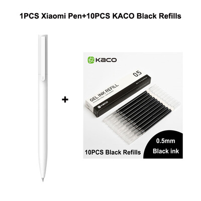 Kaco 5 bucăți pixuri cu cerneală gel din plastic pur Set de pixuri multicolore cu design retro pentru desen KACOGREEN Papetarie Office School