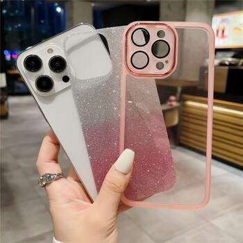 Θήκη τηλεφώνου Bling Glitter Soft For Xiaomi Redmi Note 13 Pro Plus 4G 5G 12 11 11S 10 10S 9 9S Pro Camera Protection κάλυμμα σιλικόνης