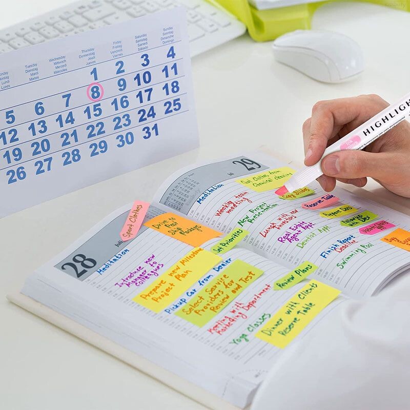 15/25 värvi armas topeltpeaga esiletõstja pliiatsi kunstimarker Jaapani pehme värviga fluorestsentspliiats kooli kontoritarbed