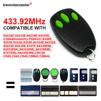 Πομπός χειρός 433MHz για Liftmaster 94335E 84335E 9747E 1A5478 433,92mhz τηλεχειριστήριο γκαραζόπορτας