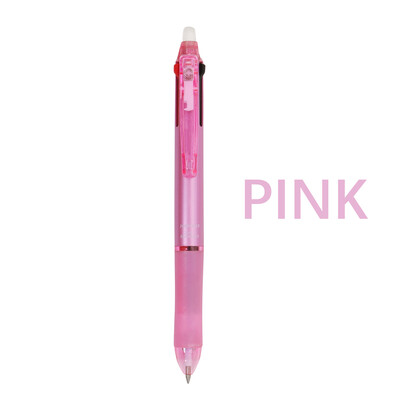 Комплект многоцветни изтриваеми химикалки 3 в 1, синьо, черно, червено мастило, 0,5 mm гел химикалка, японски канцеларски материали, офис, училище, инструменти за писане