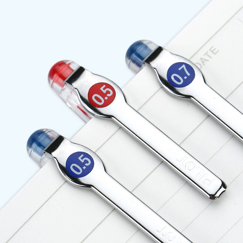 1 kom. Pilot gel olovka BL-P500/BL-P700 Vrh igle velikog kapaciteta Brzo sušeći glatki 0,5/0,7 mm Školski pribor Uredski pribor