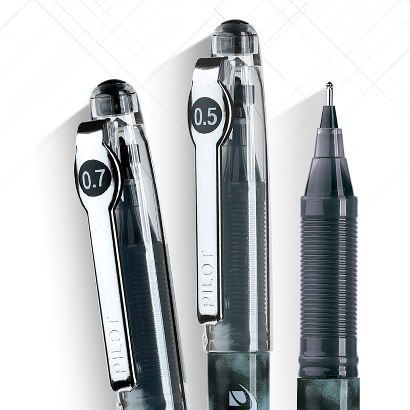 1 kom. Pilot gel olovka BL-P500/BL-P700 Vrh igle velikog kapaciteta Brzo sušeći glatki 0,5/0,7 mm Školski pribor Uredski pribor