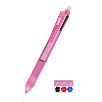 3 в 1 многоцветна изтриваема гел химикалка 0,5 мм магическа писалка с цветно мастило Офис Училищни принадлежности Японски канцеларски материали