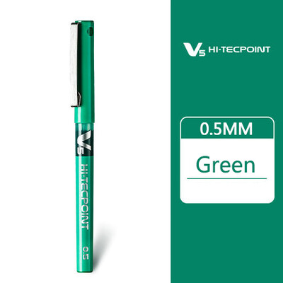 1 komad PILOT BX-V5 gel olovke Fine Point 0,5 MM Quick Dry Straight Liquid RollBall Pen Smooth Ink Gel Pen Kawaii Japan Printery