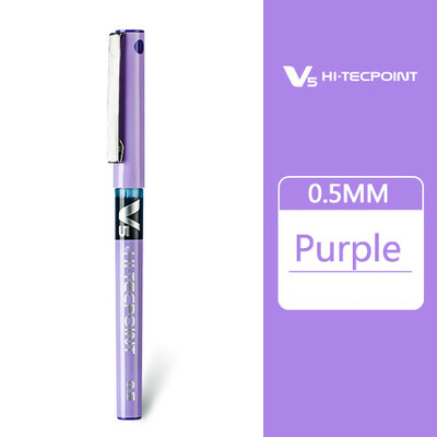 1 komad PILOT BX-V5 gel olovke Fine Point 0,5 MM Quick Dry Straight Liquid RollBall Pen Smooth Ink Gel Pen Kawaii Japan Printery