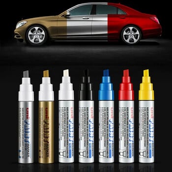 1 τμχ Uni Marker Pen PX-30 Paint Pen 7 Colors 4mm-8,5mm Thick Oily Pen Decoration Car Wedding Signature Graffiti Αναλώσιμα Γραφείου