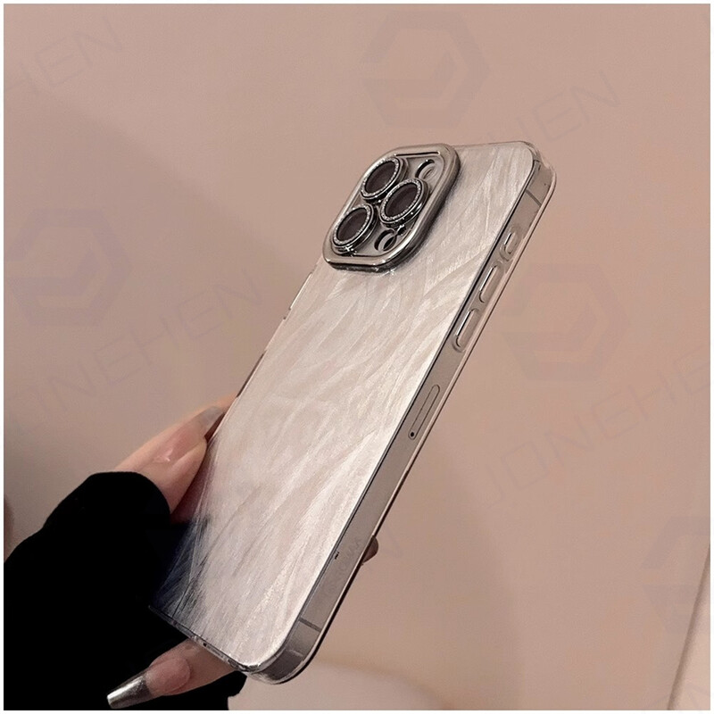 Luksuzna laserska maska Camlet uzorka za iPhone 16 Plus 12 13 14 15 Pro Max otporna na udarce, mekana silikonska bumpr Len staklena poretcion maska