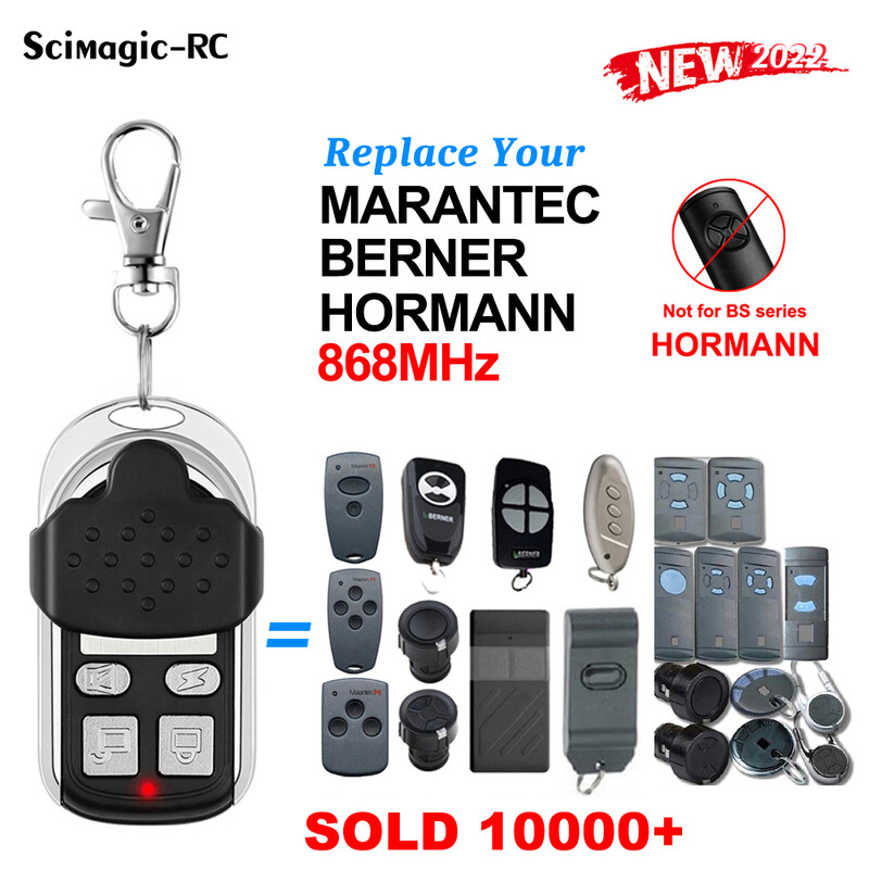 Najnoviji Hormann Marantec Berner 868MHz Daljinski upravljač za duplikator garažnih vrata HSE2 HSE4 HSM2 HSM4 868 Digital D382 D302 868 BHS121