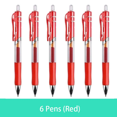 Kemijska olovka na uvlačenje velikog kapaciteta 0,5 mm kemijska olovka crna/crvena/plava zamjenjivi pribor za punjenje Uredski školski pribor