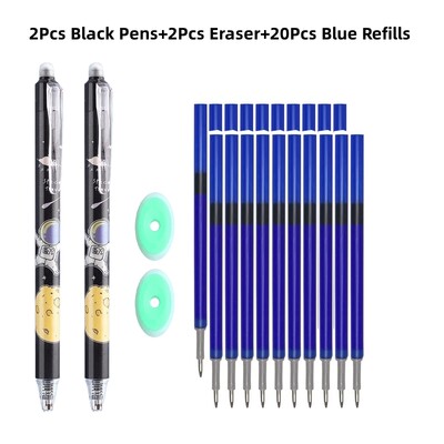 kawaii Gel olovka Izbrisiva olovka Prikladna punjenja Kreativni alati za crtanje Setovi gel olovki Školski uredski pribor 0,5 mm Magic Erasable