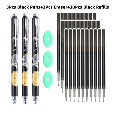 kawaii Gel olovka Izbrisiva olovka Prikladna punjenja Kreativni alati za crtanje Setovi gel olovki Školski uredski pribor 0,5 mm Magic Erasable