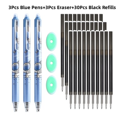 kawaii Gel olovka Izbrisiva olovka Prikladna punjenja Kreativni alati za crtanje Setovi gel olovki Školski uredski pribor 0,5 mm Magic Erasable