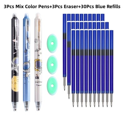 kawaii Gel olovka Izbrisiva olovka Prikladna punjenja Kreativni alati za crtanje Setovi gel olovki Školski uredski pribor 0,5 mm Magic Erasable