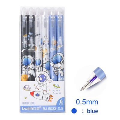 Astronaut Izbrisiva neutralna olovka Gel olovka s brzosušećom tintom Kreativna studentska olovka s vrhom od 0,5 mm Alat za pisanje Poklon