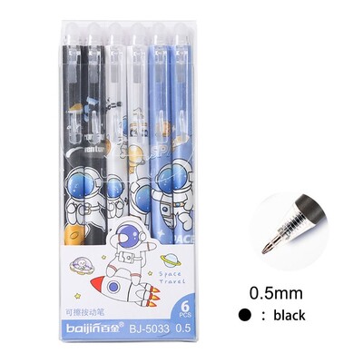 Astronaut Izbrisiva neutralna olovka Gel olovka s brzosušećom tintom Kreativna studentska olovka s vrhom od 0,5 mm Alat za pisanje Poklon