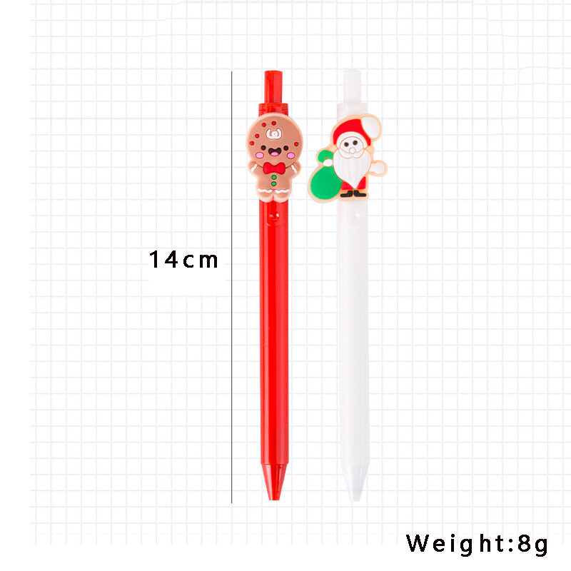 6kom crtani slatki božićni sob snjegović 0,5 mm gel olovka Dječji božićni nagradni darovi Studentski pribor