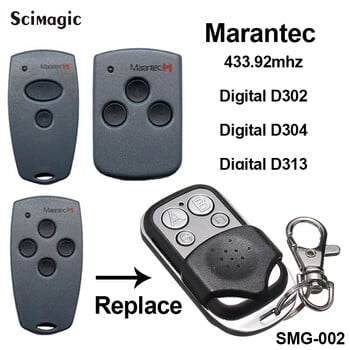 433.92MHz Дистанционно управление за Marantec Garage Gate Digital 302 304 313 Comfort 220 250 252