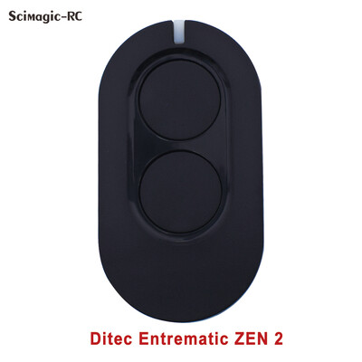 Ditec entrematic zen 2 / zen 4 crni 2/4 gumb 433MHz rolling code daljinski upravljač za garažna vrata kompatibilan s GOL4