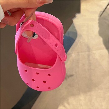 INS Cute Funny Hole Slippers Θήκη τηλεφώνου για iPhone 15 13 14 12 11 Pro Max Creative Summer Camera Protection Μαλακό κάλυμμα σιλικόνης