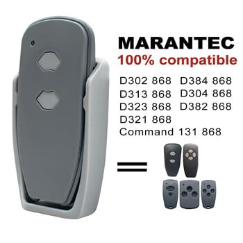 Νέο Marantec 868 MHz Clone Garage Door Remote Digital D302 D304 D323 D382 D384 Transmitter D302 868 3 Mhz Copy