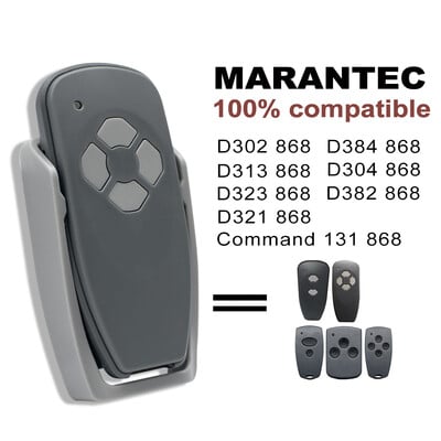 Нов Marantec 868 MHz Clone Гаражна врата Дистанционно Цифрово D302 D304 D323 D382 D384 Предавател D302 868 3 Mhz Копие