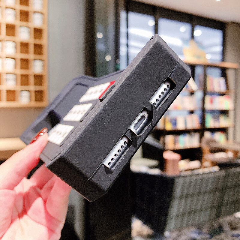 3D klasična torbica za mobilni telefon za iPhone 16 15 Pro Max 14 13 12 11 XR X 8 7 Plus Retro telefonska telefonska maska od mekanog silikona Funny Funda